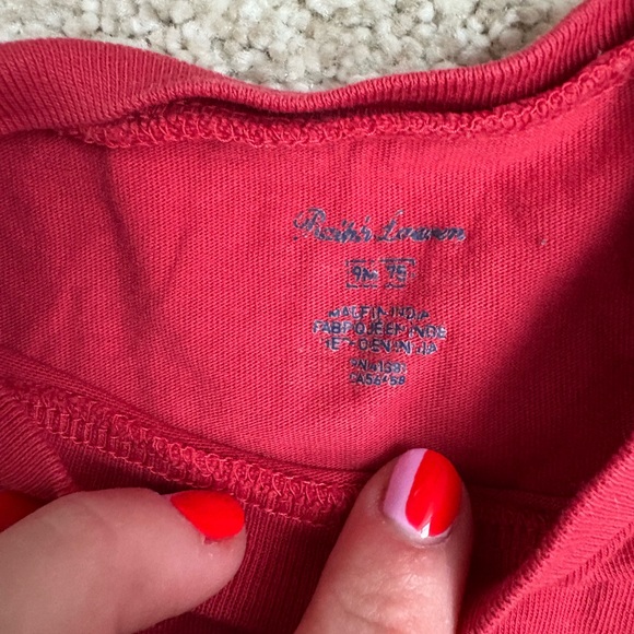 Nike Ralph Lauren Carters 9 Month Boy Long Sleeve Pants Clothing Bundle - Picture 10 of 11